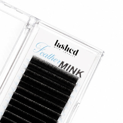 Feather Mink Lash Trays – Layered Texture, Effortless Fluff