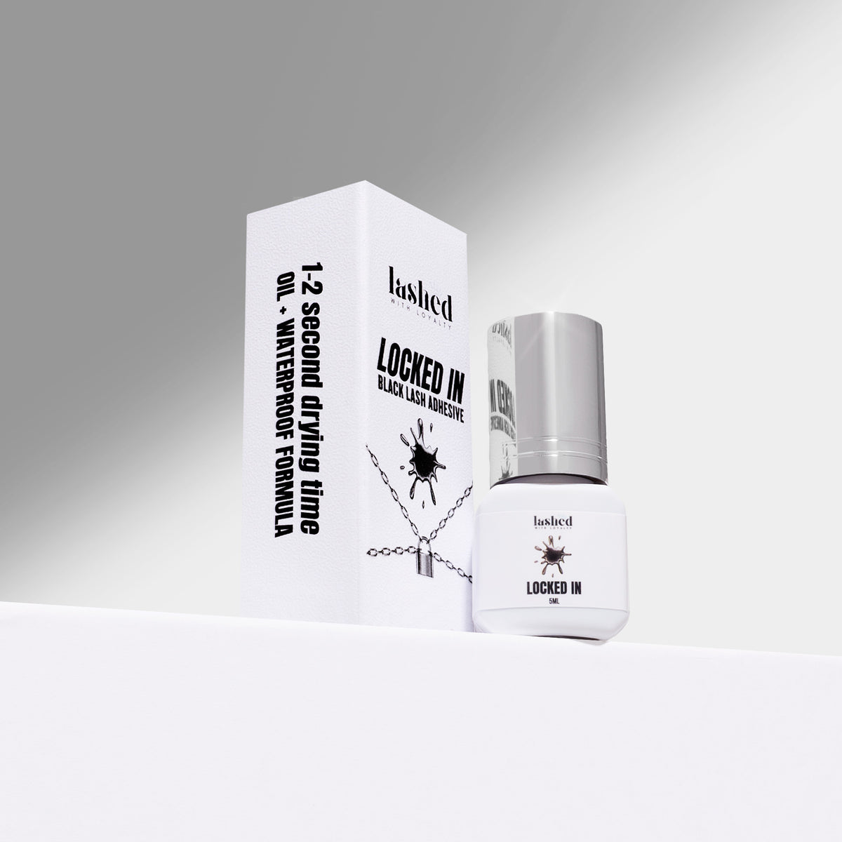 Locked In Lash Adhesive — Reliable Hold, Clean Sets
