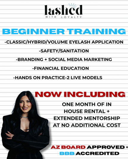 AZ Lash Technician Registration Course